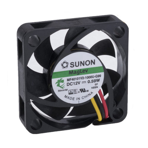 Sunon 40x40x10mm 3 Pin 12V Fan MF40101V2-1000U-G99 - Coolerguys