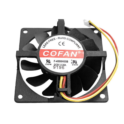 Cofan 40x40x8mm 5V DC Fan F-4008H05B-03 REV A