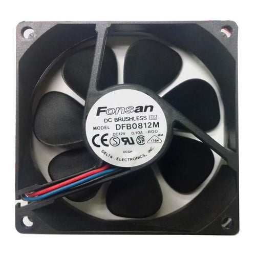 Fonsan Delta 80x80x25mm Medium Speed 12 Volt DC Fan-DFB0812M - Coolerguys