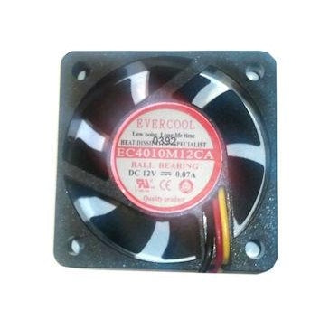 Evercool 40mm (40x40x10) 3pin Fan - EC4010M12CA - Coolerguys