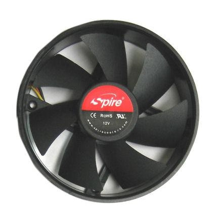 Spire Circular 90x90x25mm Fan with 3 Pin Connector - Coolerguys